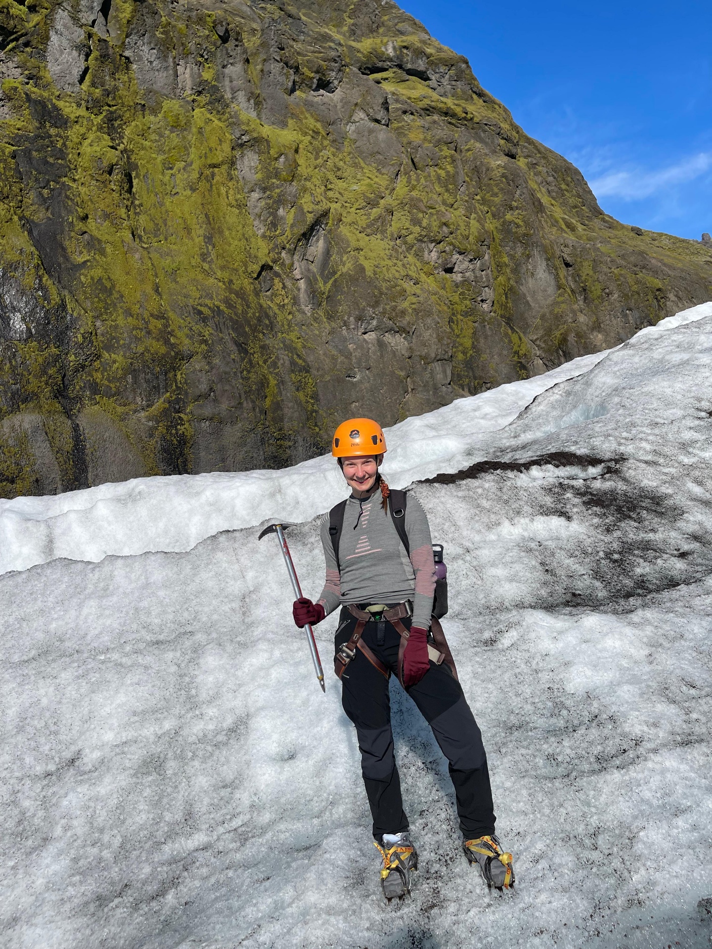 Glacier hiking
